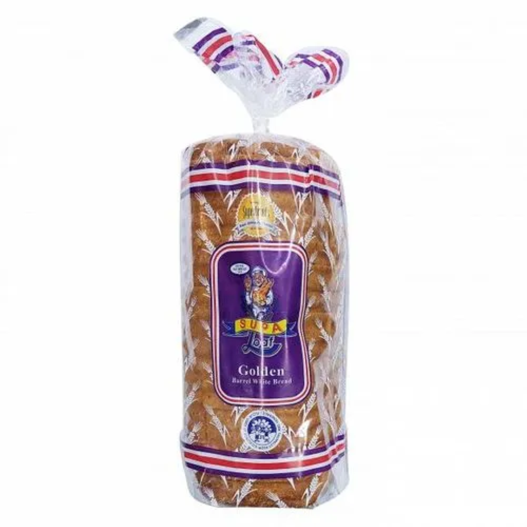SUPA WHITE SLICED BARREL 400G